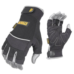 DeWALT DPG230 Synthetic Leather Fingerless Glove (Pair)