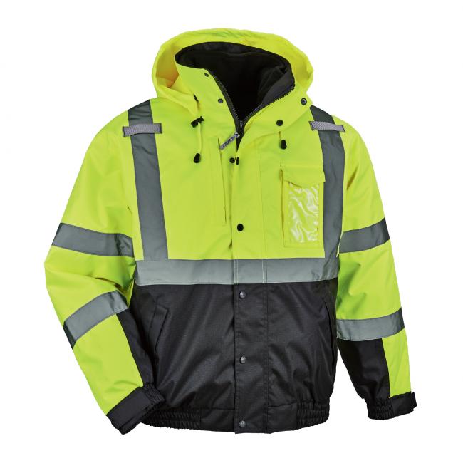 Ergodyne 8381 Class 3 Qulited-Sleeves Bomber