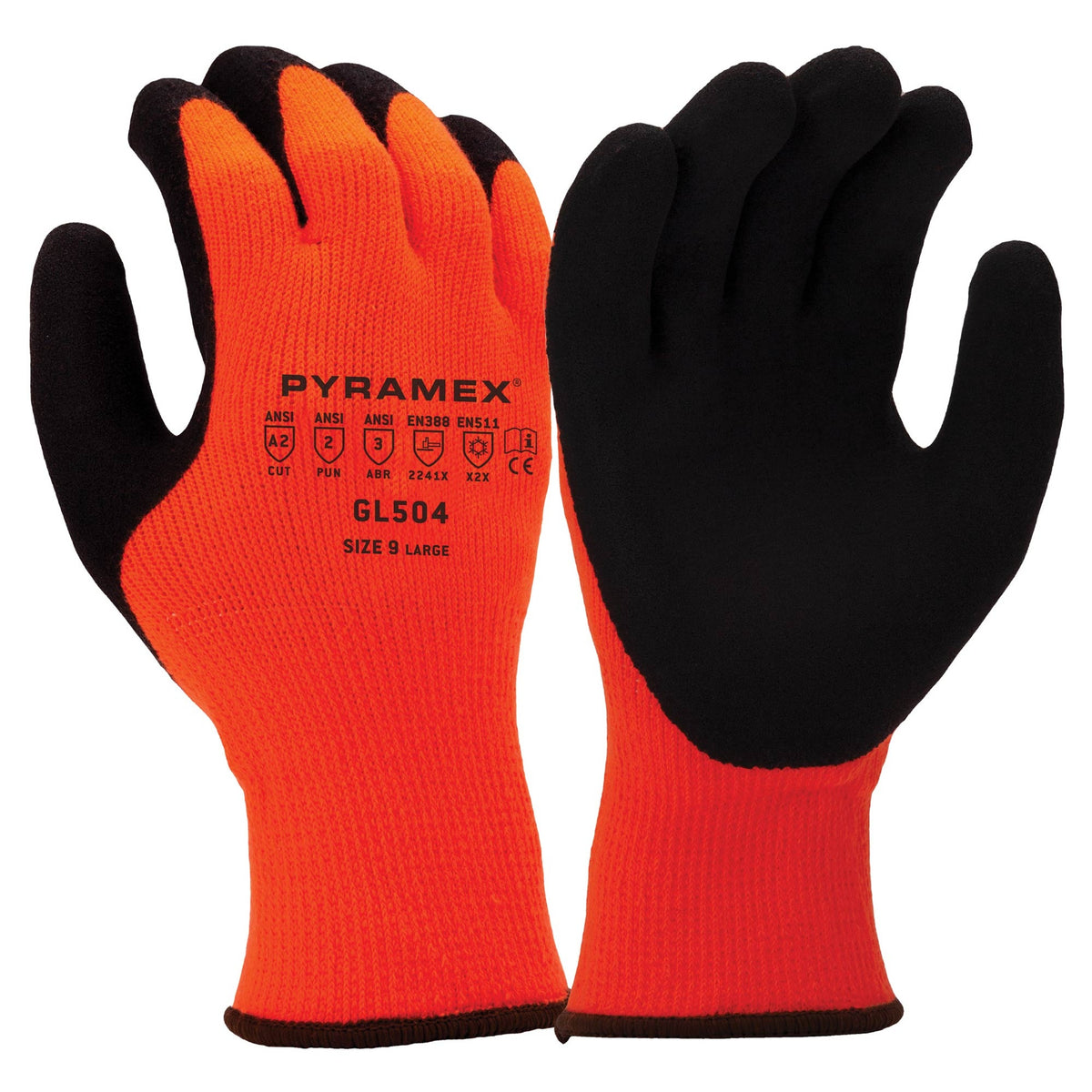 Pyramex GL504 Insulated Dipped Glove (12 Ct)