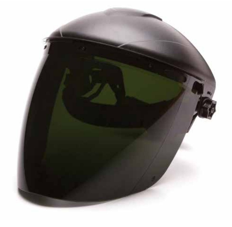 Pyramex Tapered IR5 Polycarbonate Face Shield