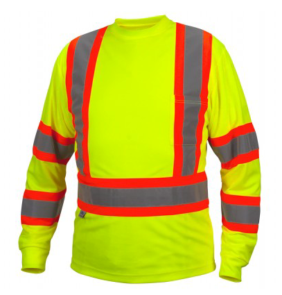 Pyramex RCLTS31 Class 3 Long Sleeve Two-Tone Shirt