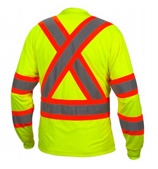 Pyramex RCLTS31 Class 3 Long Sleeve Two-Tone Shirt