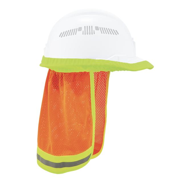 Ergodyne GloWear 8005 Hi-Vis Mesh Neck Shade - Orange